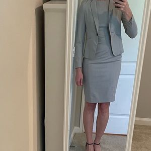 H&M gray dress suit